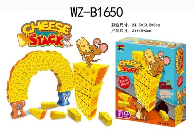 Junfa Настольная игра "Сырная башня" (007-90) - Доставка по России. Интернет-магазин ВМиреИгрушек.ру