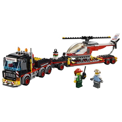Конструктор LEGO CITY Перевозчик вертолета (60183) - Доставка по России. Интернет-магазин ВМиреИгрушек.ру