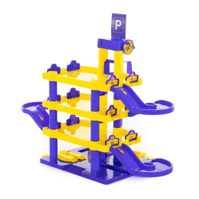 Полесье Паркинг "JET" 4-уровневый (в коробке) (40213) - Доставка по России. Интернет-магазин ВМиреИгрушек.ру