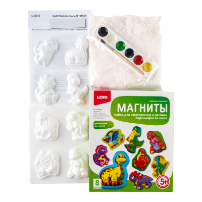 LORI Фигурки на магнитах "Динозаврики" (М-010) - Доставка по России. Интернет-магазин ВМиреИгрушек.ру