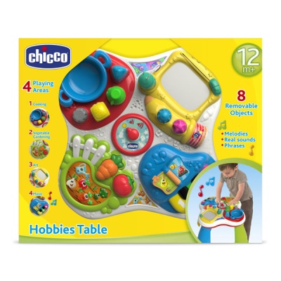 CHICCO TOYS Говорящий Столик (рус/англ) (7653AR) - Доставка по России. Интернет-магазин ВМиреИгрушек.ру