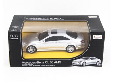 Rastar Mercedes CL63 AMG серебряный, 1:24 (34200S) - Доставка по России. Интернет-магазин ВМиреИгрушек.ру