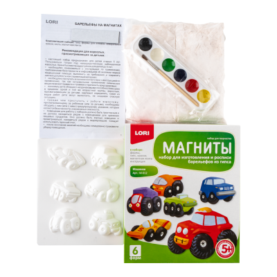 LORI Фигурки на магнитах "Машинки" (М-012) - Доставка по России. Интернет-магазин ВМиреИгрушек.ру