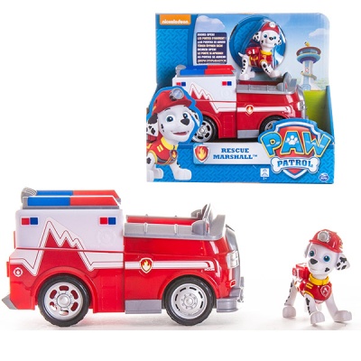 Щенячий патруль (Paw Patrol) Машинка спасателя и щенок (16601) - Доставка по России. Интернет-магазин ВМиреИгрушек.ру