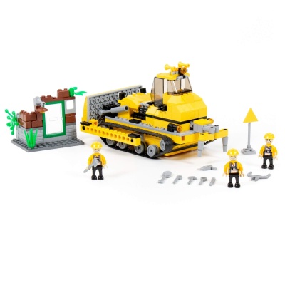 Полесье Конструктор "Классик" - "Город. Строительная бригада-2" (415 элементов) (в коробке) (81957) - Доставка по России. Интернет-магазин ВМиреИгрушек.ру