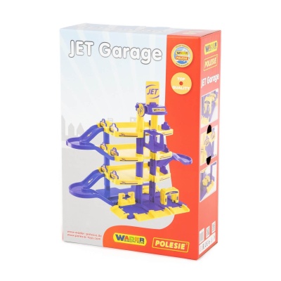 Полесье Паркинг "JET" 4-уровневый (в коробке) (40213) - Доставка по России. Интернет-магазин ВМиреИгрушек.ру