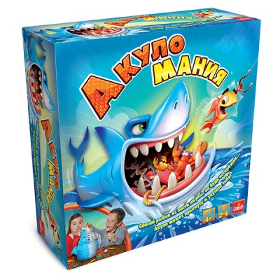 Goliath Игра настольная интерактивная "Акуломания" (30734.006) - Доставка по России. Интернет-магазин ВМиреИгрушек.ру