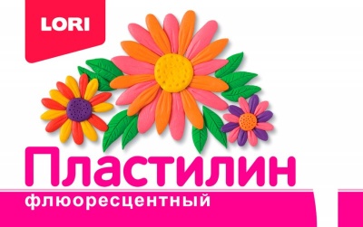 LORI Пластилин Флюоресцентный, 6 цветов, по 12 гр. (Пл-014) - Доставка по России. Интернет-магазин ВМиреИгрушек.ру