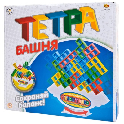 Abtoys Академия Игр Настольная игра "Башня" (PT-01119) - Доставка по России. Интернет-магазин ВМиреИгрушек.ру