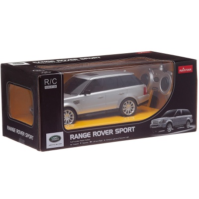 Rastar Range Rover Sport на радиоуправлении, серебряный, 1:24 (30300S) - Доставка по России. Интернет-магазин ВМиреИгрушек.ру