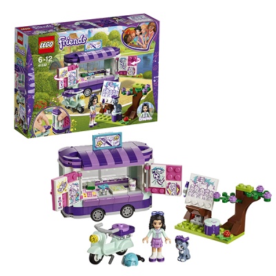 Конструктор LEGO Friends Передвижная творческая мастерская Эммы (41332) - Доставка по России. Интернет-магазин ВМиреИгрушек.ру