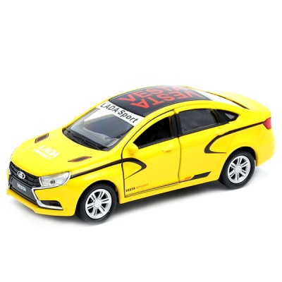 Велли (Welly) модель машины 1:34-39 LADA Vesta sport (43727RY) - Доставка по России. Интернет-магазин ВМиреИгрушек.ру