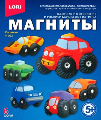 LORI Фигурки на магнитах "Машинки" (М-012) - Доставка по России. Интернет-магазин ВМиреИгрушек.ру