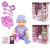 ABtoys Пупс Baby boutique, пьет и писает, 25 см, костюмчик 2 цвета (зеленый и фиолетовый) (PT-01035) - Доставка по России. Интернет-магазин ВМиреИгрушек.ру