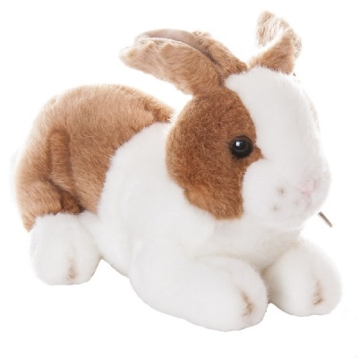 Аврора (AURORA) Кролик коричневый 25 см (25-302) - Доставка по России. Интернет-магазин ВМиреИгрушек.ру
